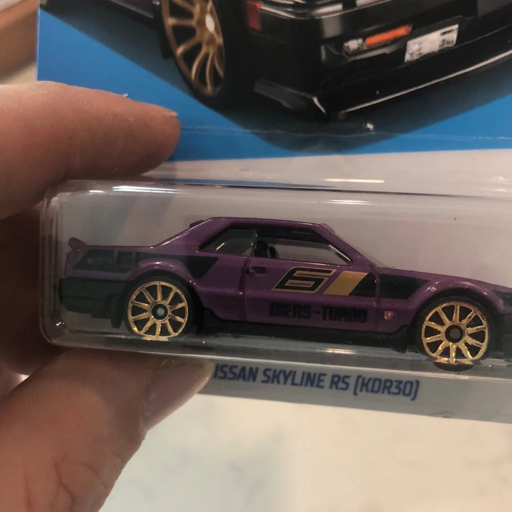 Nissan Skyline RS Purple Toy Car